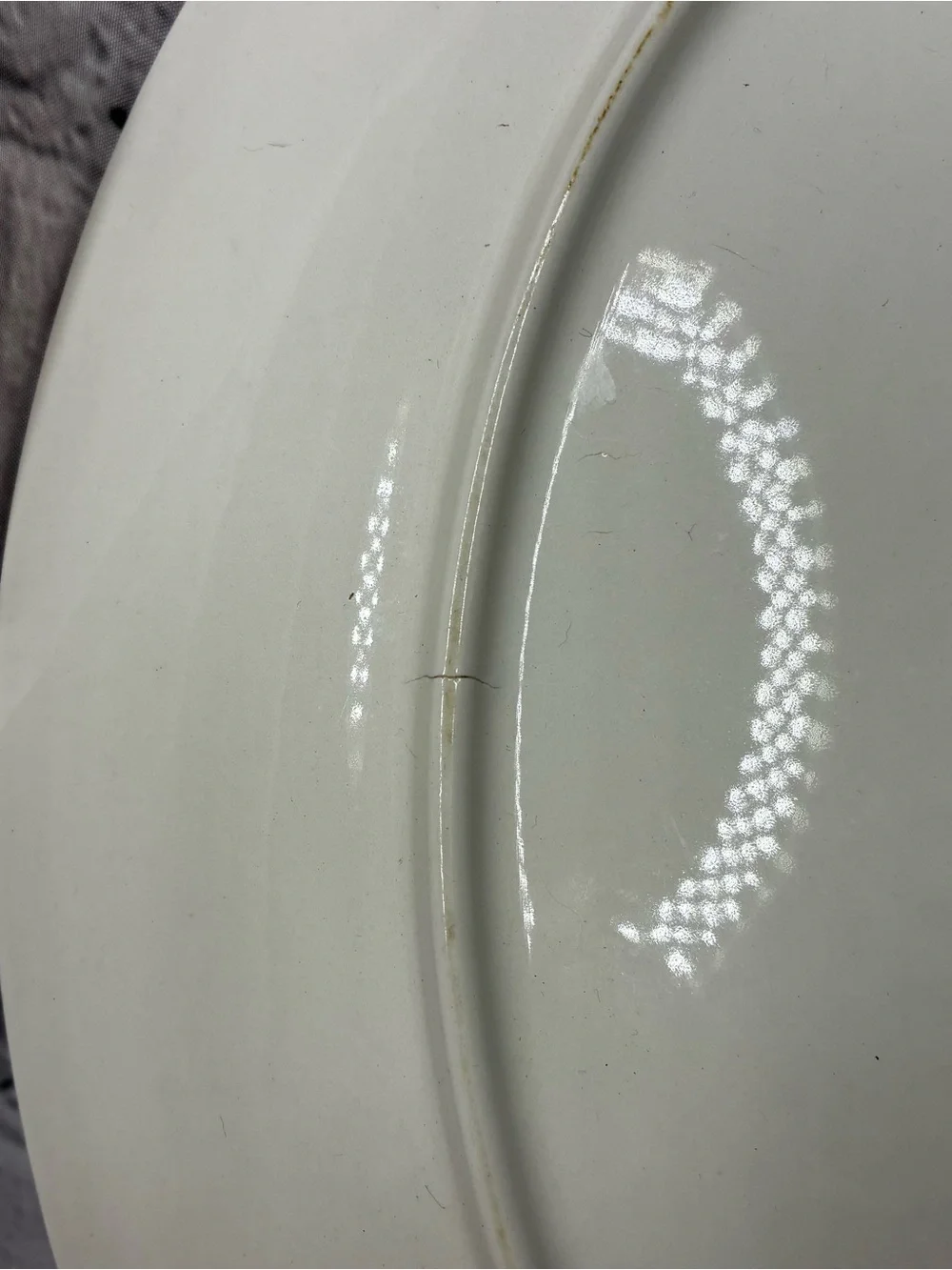 Vtg Midcentury MCM Taylor Smith Concord Grape Leaves Large Oval Serving Platter